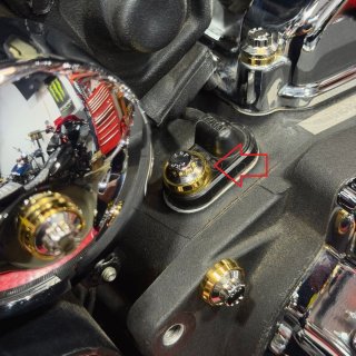 TC スピードセンサー ARPボルトキットBamco Motorsportsダイナ/FXR/XL