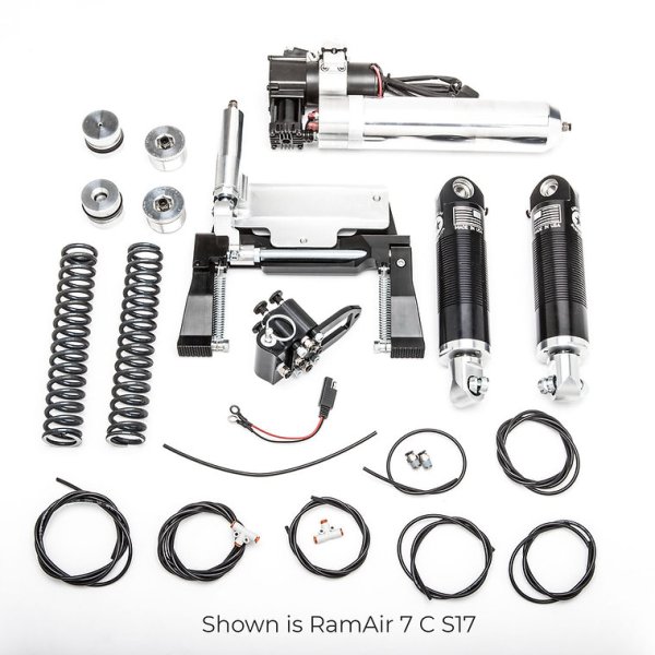画像2: American Suspension コンプリートエアサスキット2023年以降のハーレーダビッドソンCVO倒立用 (2)
