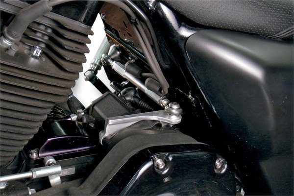 画像2: Alloy Art フレームスタビライザー 09-2016ツーリングモデル用 (2)