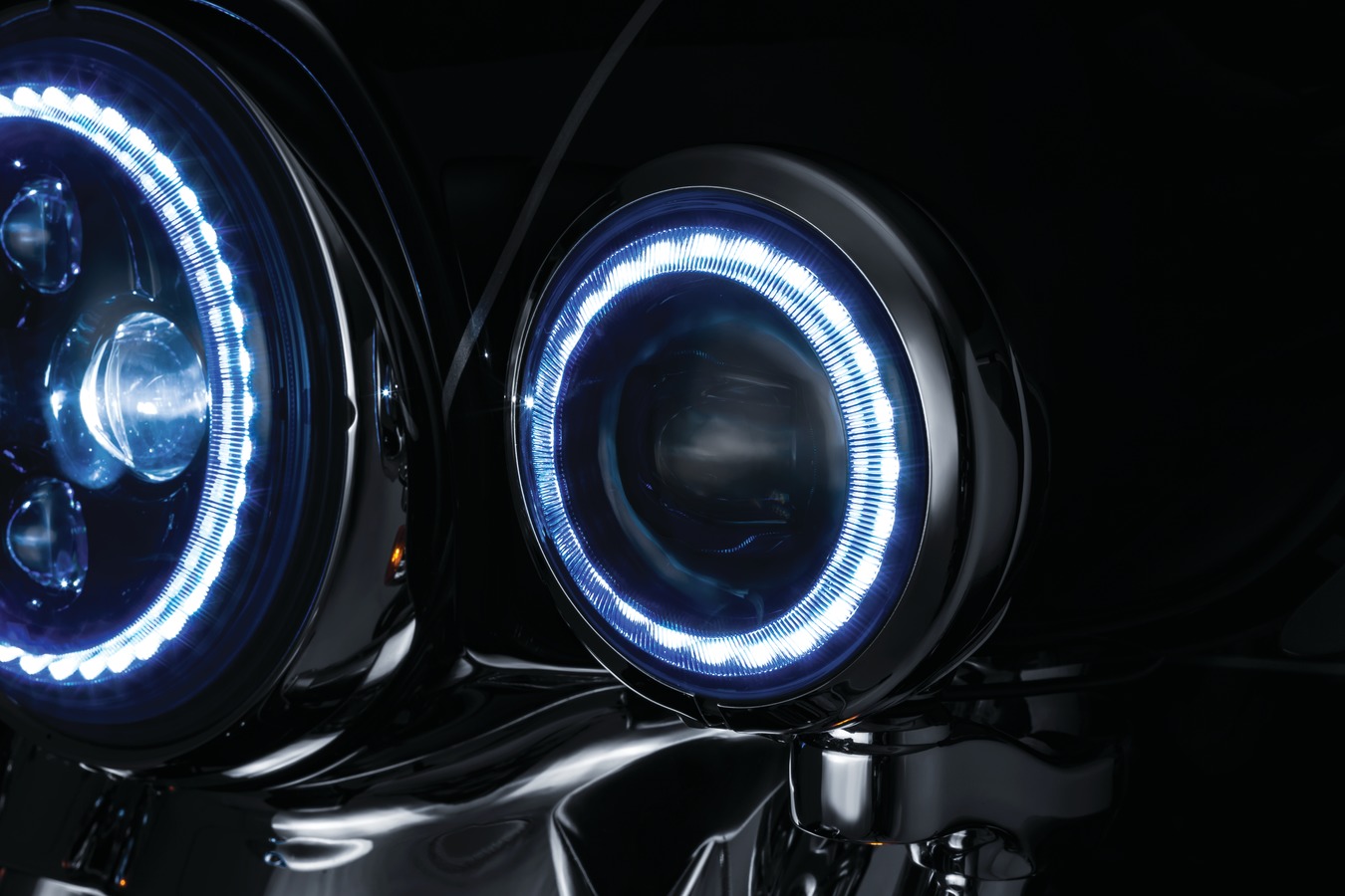 KURYAKYN TOUR-PAK LID LIGHT CHROME 6706