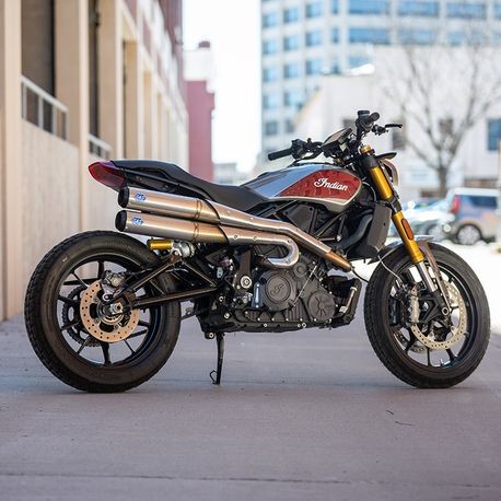 S S Grand National 2 2 Highフルエキマフラー インディアン Ftr10用 インディアン Ftr10 スカウト用パーツ Indian Scout Parts