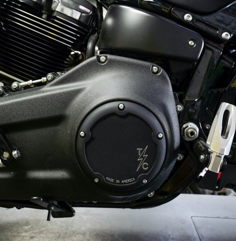 Thrashin Supply Dished 5 Hole ダービーカバー M8ソフテイル用 THRASHIN SUPPLY