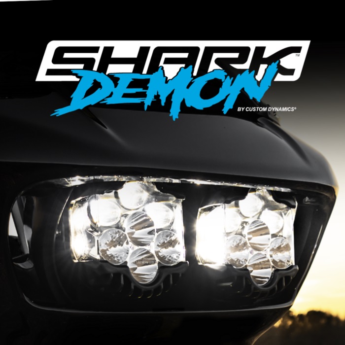 SHARK DEMON パフォーマンスLEDヘッドライトキット 2015年以降のロード